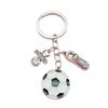 Creative DIY Sports Ball Football Keychain Bag Accessories