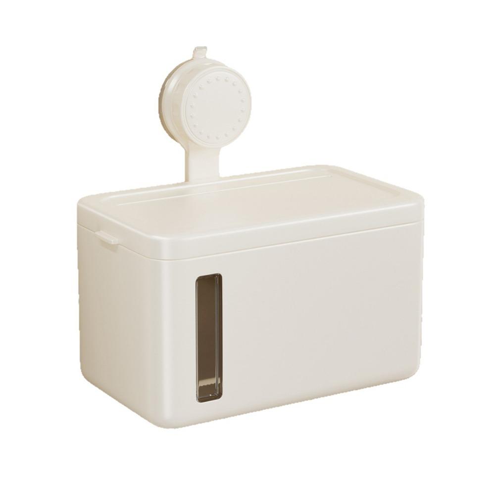 Wall Mounted Paper Towel Holder Detachable Toilet Tissue Box Toilet Paper Dispenser  Kitchen