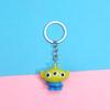 Creative Cartoon Bus Keychain with Dragon, Pig, Horse, Dinosaur Pendants