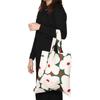 Marimekko Tote Bag Unikko 44x43cm Cotton 74192 613 Green