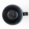 Wired Beans Kasama Ware Shinogi Black for a Lifetime Companion Mug, 240ml, Matte,