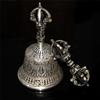 Tibetan Buddhist Meditation Bell and Dorje Set  Shiplies Extra Loud Multi-Purpose Hand Call Bell