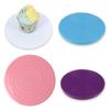 360 Degree 14cm Rotating Revolving Cake Turntable Mini Cake Cookies Decorating Elegnt Manually Table Cake Stand Non-Slip Base