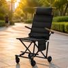 Foldable Outdoor Wheeled Chair Trolley Portable Reclining with
