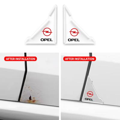 2 Stück Auto Tür Ecke Abdeckung Anti-Kollision Transparenter Aufkleber für Corsa Astra Insignia Vectra Zafira Meriva Mokka Grandland
