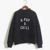 Kpopchill Women Sweatshirt Sweater Tops Jumper Hoody Pullover Colors 8 8 Colors