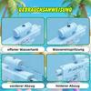 Water Gun - CARTOREL - Prank - Double Front/Rear Spray - Multicolored - Battery-Free
