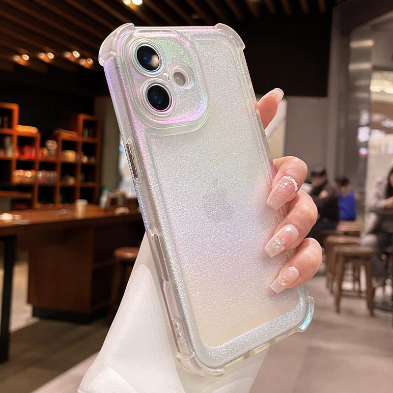 Applicable to Apple 11 mobile phone case iphone11 new gradual change airbag anti-drop 11promax lens all-inclusive soft case