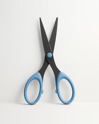 Stainless Steel Blade Scissors Household Sharp Handmade Paper Cutting Scissors Office Stationery Paper Cutter
