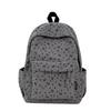 Schoolbag corduroy schoolbag junior high school girls college students autumn and winter backpack women travel lightweight 1011 new niche backpack