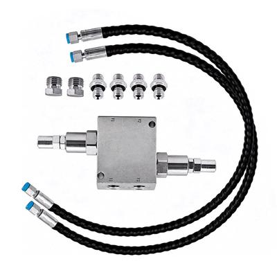 Mini Excavator Cushion Valve Kit Swivel Motor Buffer Valve for Machine with 1 4 Inch Hydraulic Hose and M14x1.5 Thread