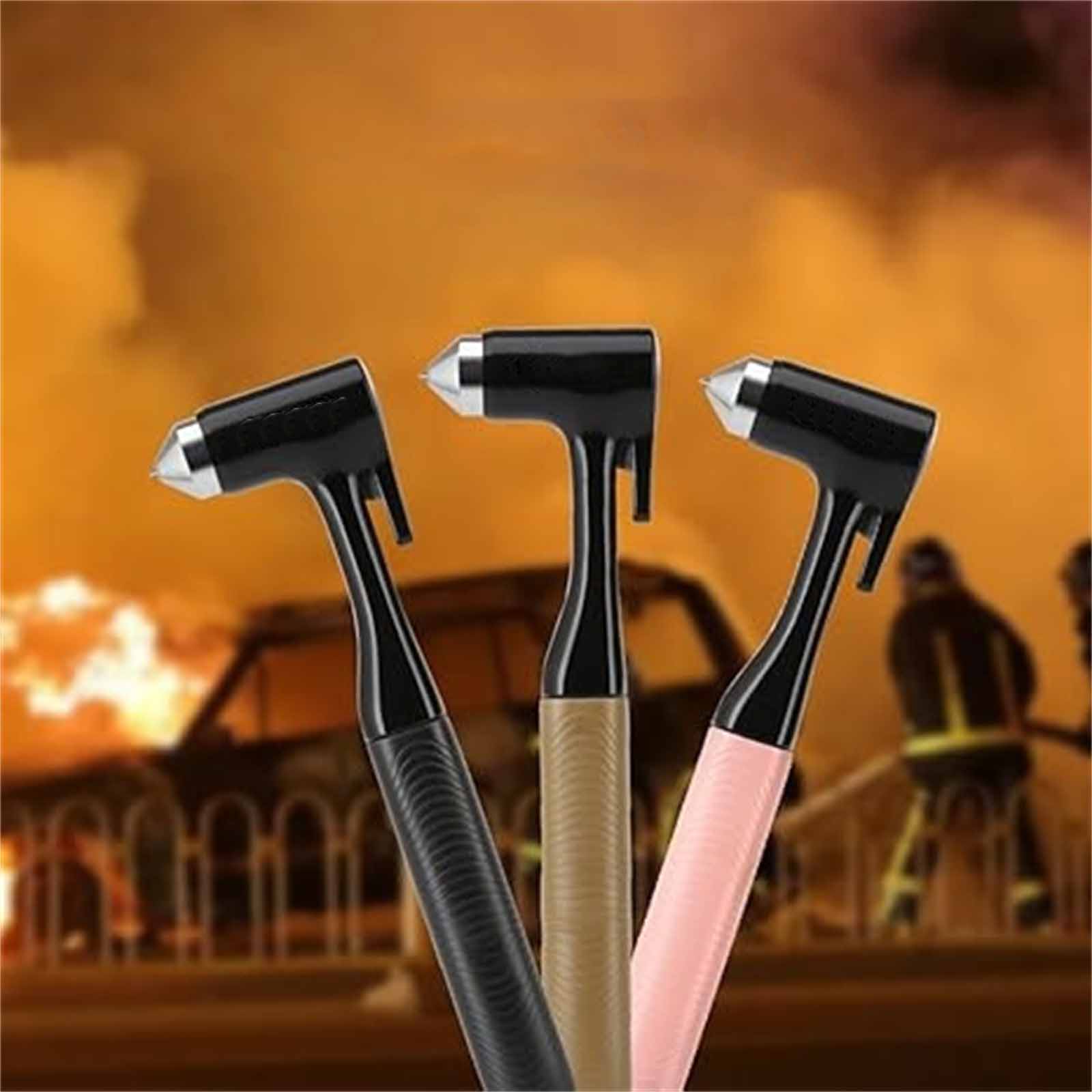 Emergency Vehicle Hammer – Car Window Breaker, Safety Escape & Rescue Tool, Mounted Vehicle Safety Hammer for Quick Escape