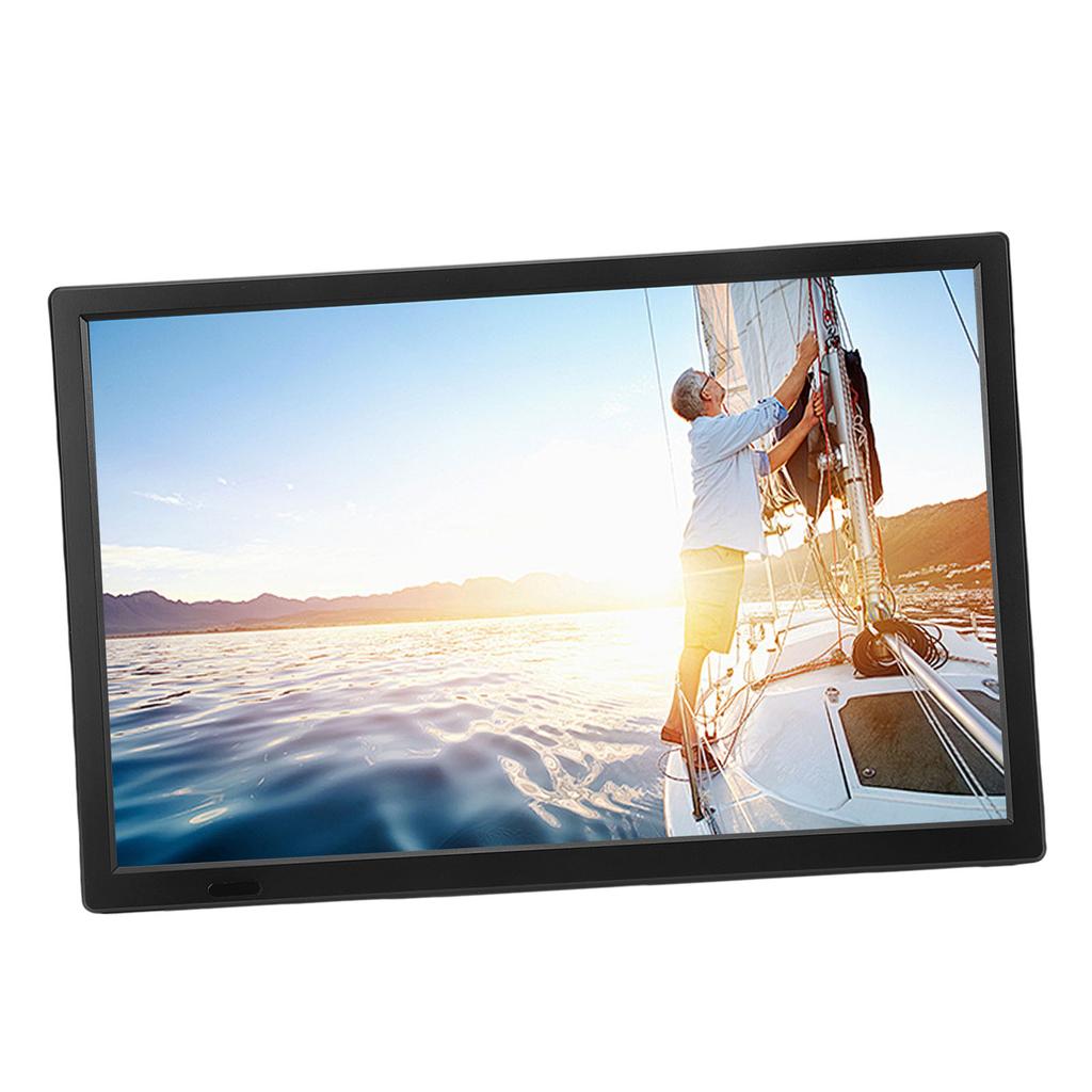 TV Portátil Inteligente com Antenas Controle Remoto por Voz Tela Colorida de 15,4 Polegadas Alimentado por Bateria TV Inteligente WiFi Suporta Múltiplos Formatos