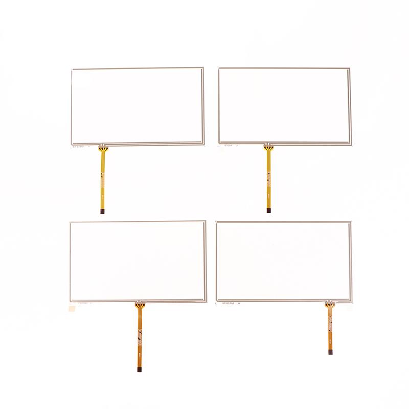 Resistive Digitizer For Car Dvd Gps Navigation Multimedia Touch Screen Panel Glass Replacement Parts