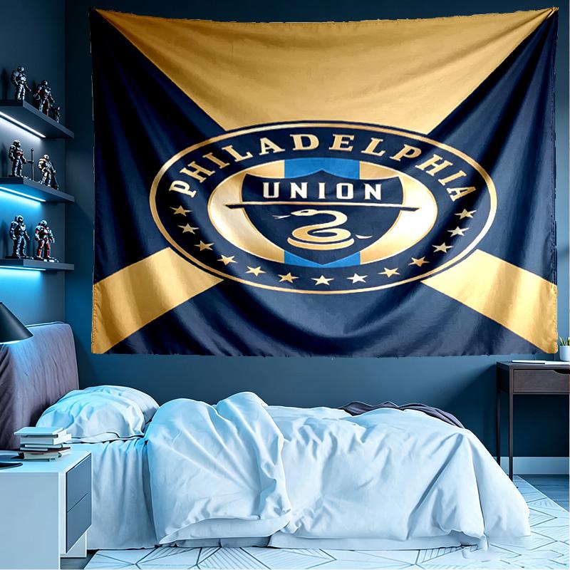 Philips Sports Union Print Tapestry, Lightweight Wall Hanging, for Bedroom, Dorm, Living Room, Home Art Decor, Birthday Christmas Gift for Friends