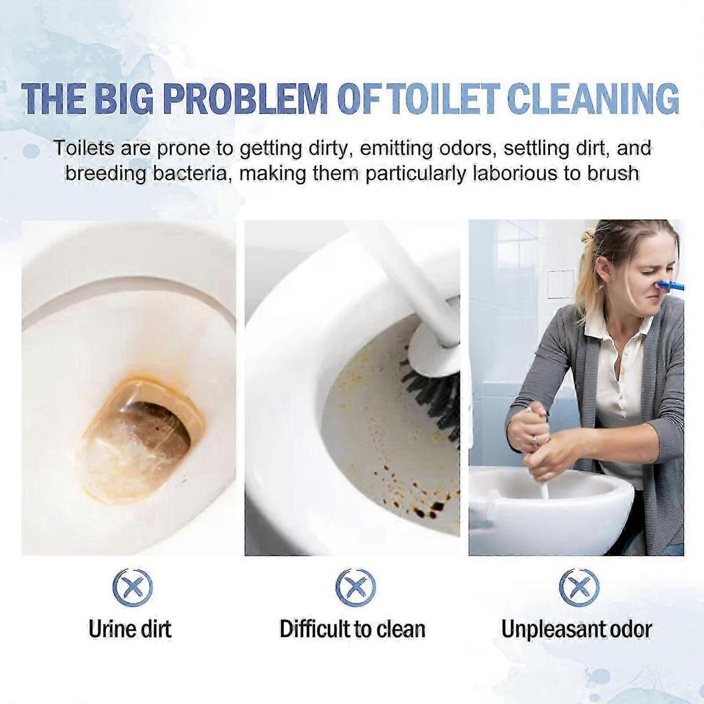 Toilet Effervescent Tablets - Powerful Toilet Cleaner & Deodorizer