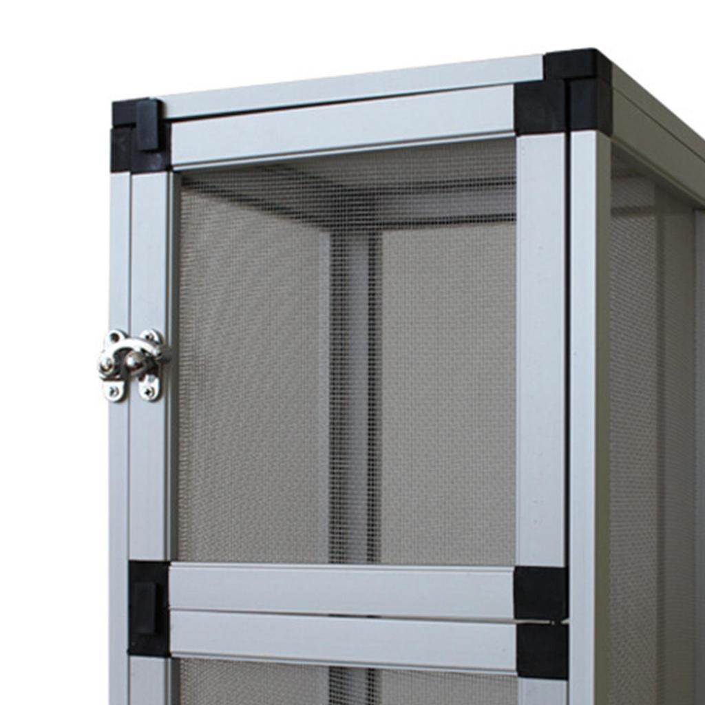 Air Screen Cages Ventilation Feeding Breeding Box Reptiles Habitat Reptile Cage for Snake Lizards Small Animal Hedgehogs Hamster