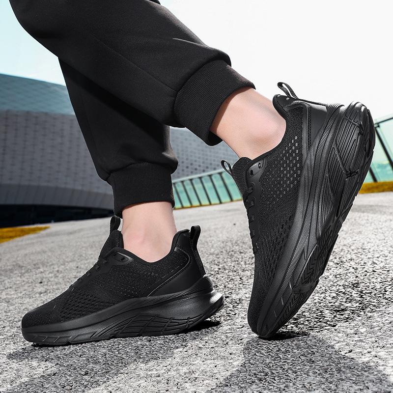 Men's Wide Sole Cross-border Sports Shoes: Comfortable, Breathable, Non-Slip Running Casuals, Sizes 39-48