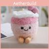 Cute Gradient Jellycat Cherry Cake Cartoon Plush Pendant For Gift Birthday