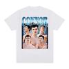 Connor Storrie Vintage Arkham Fans Graphic T Shirts Men Women Fashion Vintage Oversized Tee Shirt Cotton T-shirt Streetwear