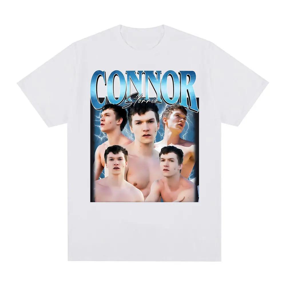 Connor Storrie Vintage Arkham Fans Graphic T Shirts Men Women Fashion Vintage Oversized Tee Shirt Cotton T-shirt Streetwear