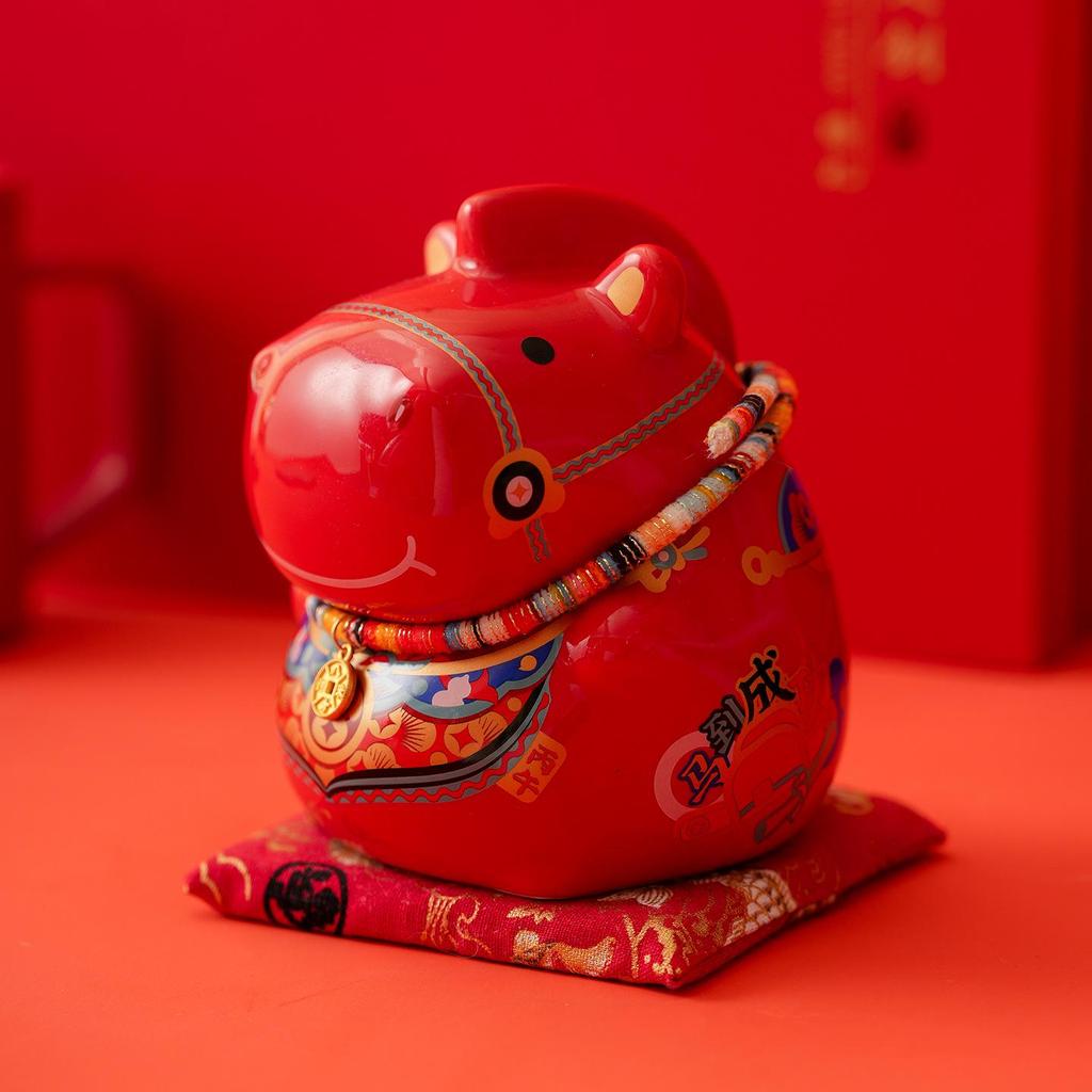 2026 Year of the Horse Ceramic Mug - Cultural Mascot & Business Gift