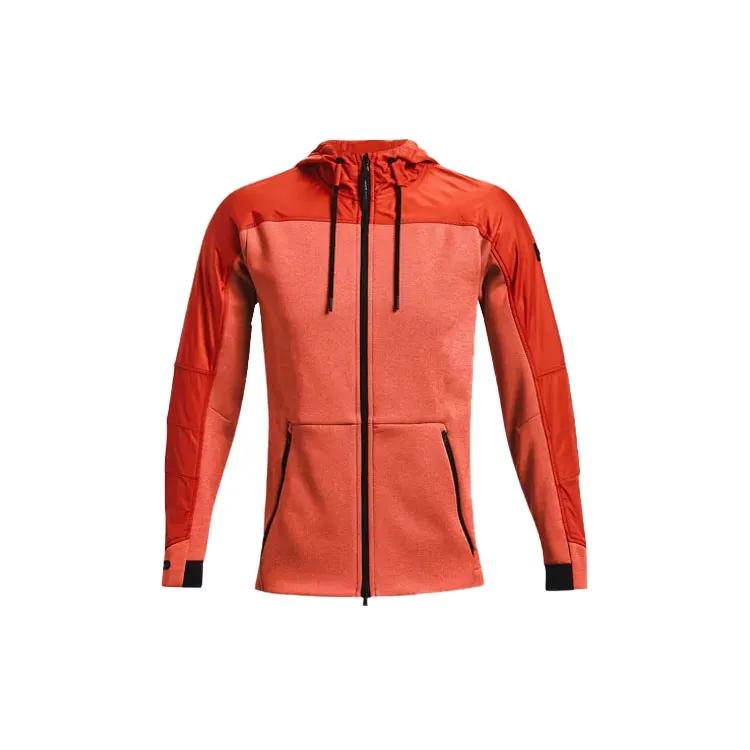 Under Armour ColdGear Jackets Men's Orange Hooded Moderate Other (Unisex) Jackets 1320710 830