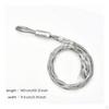 Steel Mesh Sleeve Flexible Cable Pulling Guarding Grip B
