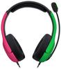 Наушники PDP LVL40 Wired Stereo Gaming Розовый/зеленый