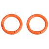 2/5/10Pcs Alloy Spray Painted Open Ring Spring Buckle Clasps For Key Bag Accessories