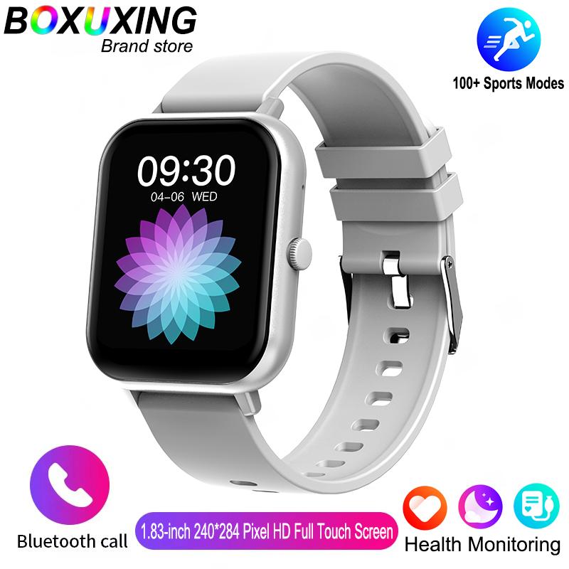 New Sports Smart Watch Men HD Bluetooth Call Fitness Tracker Heart Rate IP68 Waterproof Smart Watch Men Women IOS Android