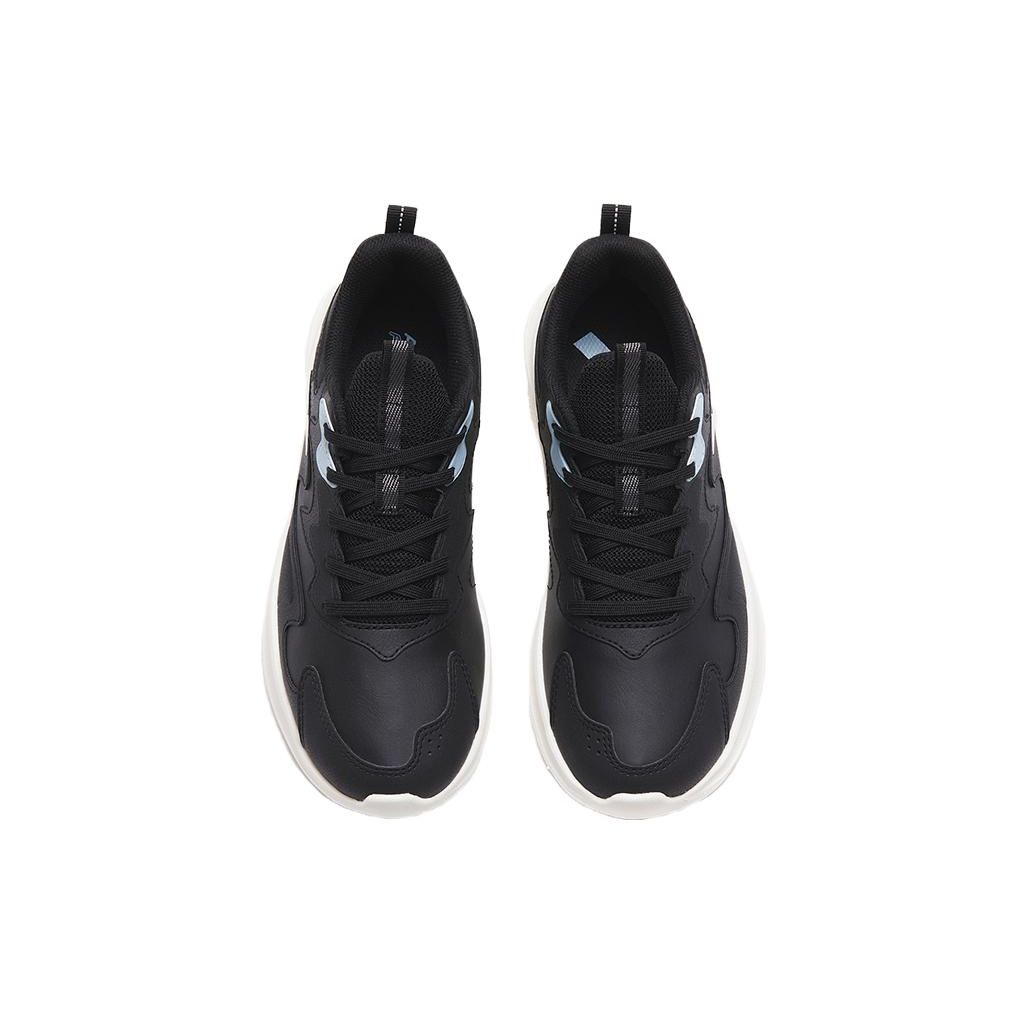 Anta Кроссовки женские Lingyun Durable Breathable Low-Top Running Shoes Black White Blue — фото 3