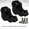 Motorcycle Handlebar Risers Motorbike Modification Accessories Aluminum Heightening Clamp Mount for 150/160