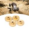 RC Car Combiner Brass 18mm Dia 6mm Thick Wear Resistance Rustproof Combiner for FMS FCX24 1/24 Crawler Gold