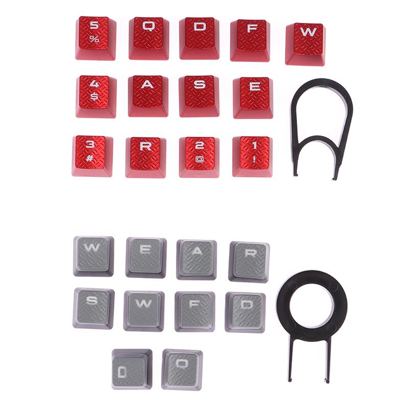 Keycaps For Pirate Ship Mechanical Keyboard Mechanical Keyboard K70Rgb Original Keycap Silver Red