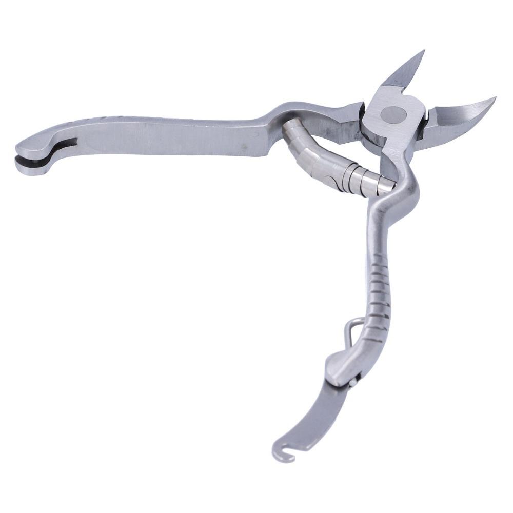 

Gourd Dead Skin Scissor Stainless Steel Toenail Trimmer Ingrown Toenail Clipper For Thick Nails серебряный