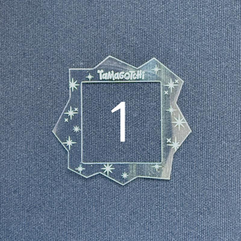 

New Style For Paradise Transparent Panel Paper paradise Faceplate Decorative Accessories