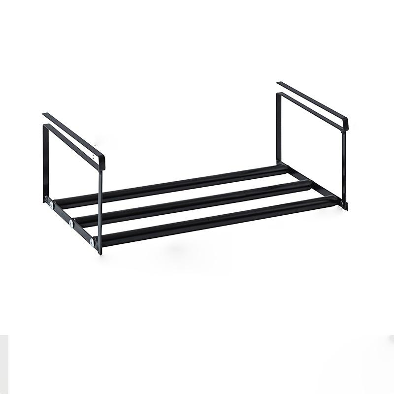 Practical Shoe Rack - Heavy Duty Expandable Space-Saving Adjustable Storage Shelf, Modern Minimalist Design for Under Bed Organization