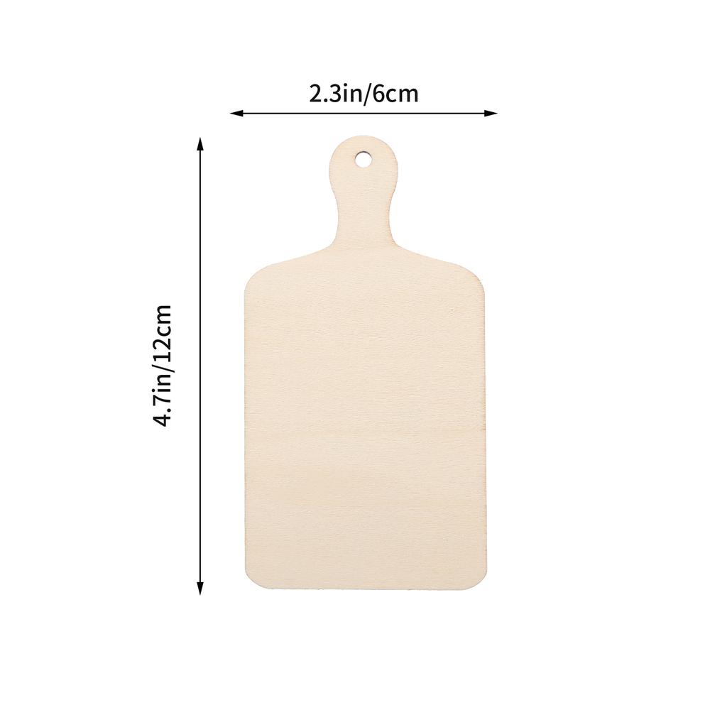 Defrosting Board Labeled Chopping Boards DIY Wooden Cutting Table Coasters Bread Trays Food Serving Child