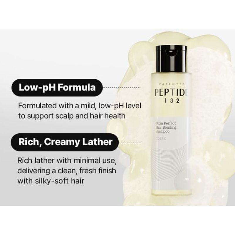 COSRX Peptide 132 Ultra Perfect Hair Bonding Shampoo