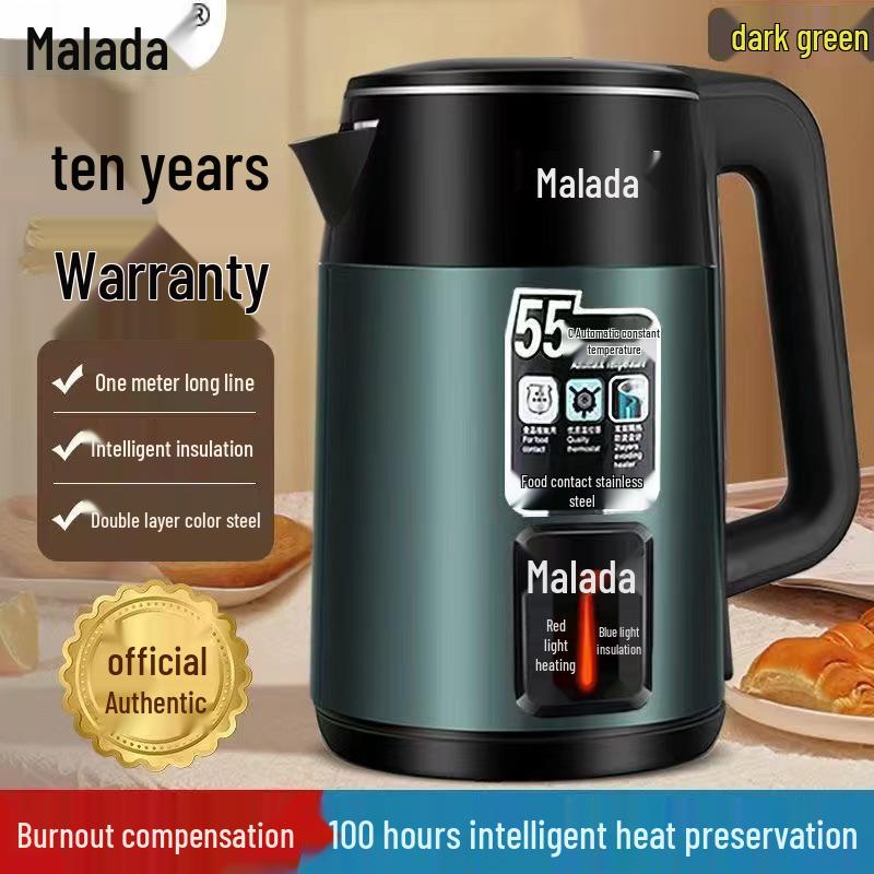Wanlida Stainless Steel Electric Kettle - Household Heat Preservation Kettle