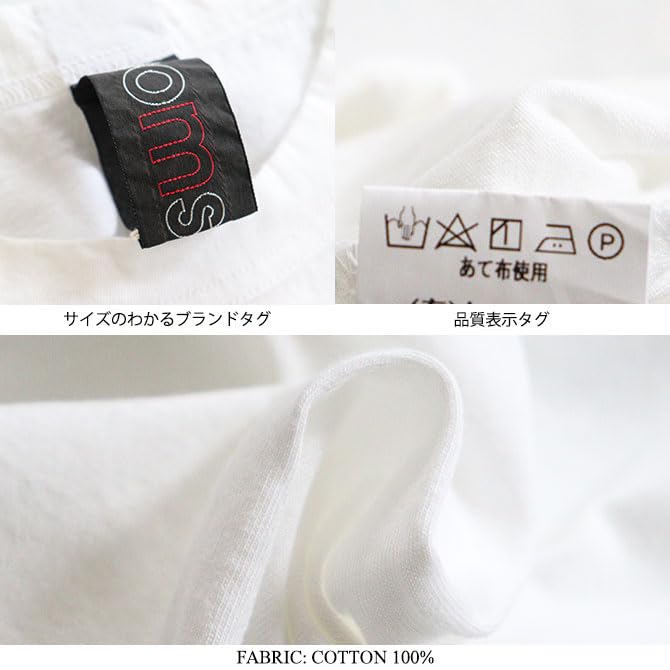 homspun Sleeve Jersey 6370 Women's 6/4 T-Shirt (Sashimi) (JP, Alphabet, S, Sashimi)