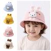 Cartoon Animal Children Sun Hat UV Protection Fisherman Hat Baby Bucket Hat Outdoor Activities