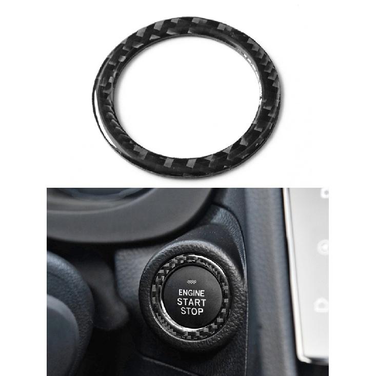 Car Carbon Fiber Central Console A/C Switch Panel Rear Dashboard Side Air Vent Outlet Cov For Subaru Forester 2013-2018