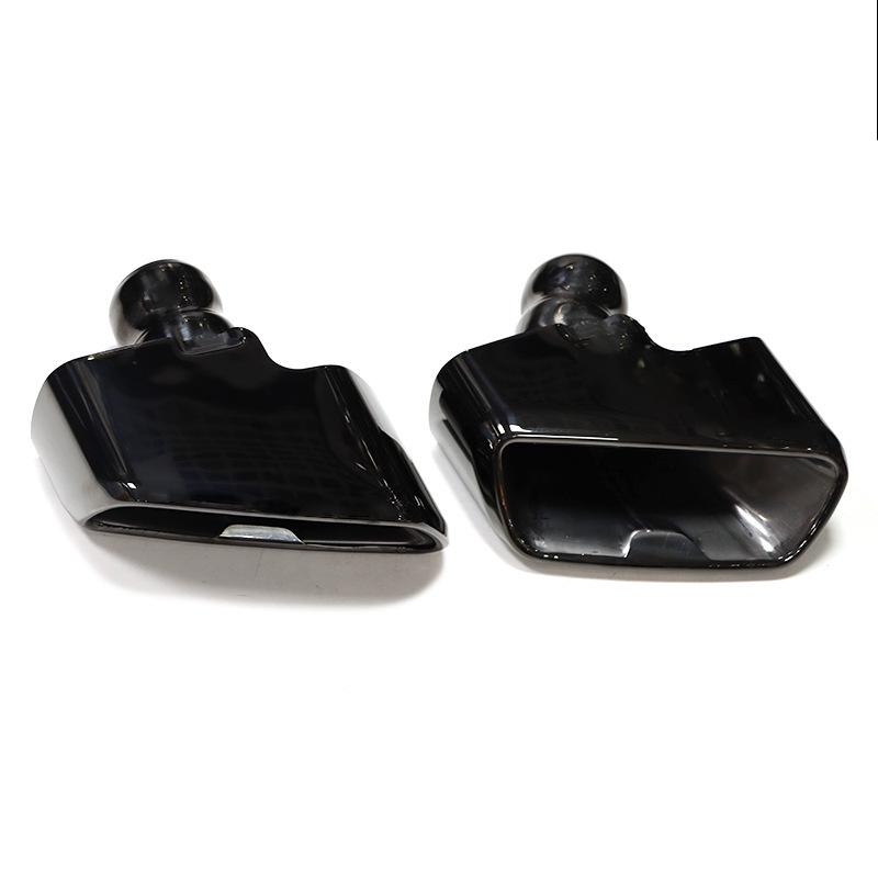 

BMW 5 Серії G30/G38 Вихлопна труба з 4 виходами, Титаново-чорна, Стиль MP, Велика квадратна