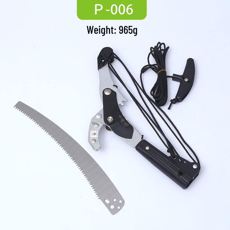 Taiwan Qingteng Holz Einziehbare Höhen-Astschere mit arbeitssparendem Flaschenzugsystem