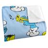 The Smurfs Silky All-Over Print Supersoft Blanket