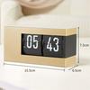 Flip Clock Calendar Table Watch Modern Silent Digital Desk Clocks Minimalist Aesthetic Luxury Tabletop Watches Home Decorations