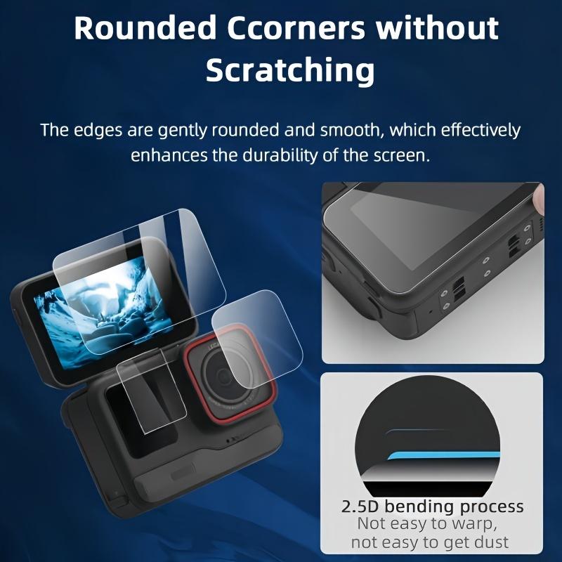 For Insta360 Ace/Pro Camera Lens , High Definition,  Bubble-Free, Clear Tempered Glass Film, Smooth Surface, Hardness 9H