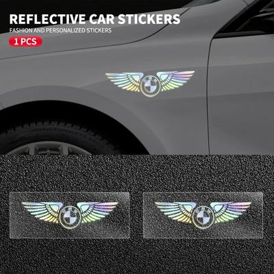 Car Decorative Colorful Laser Reflective Waterproof Decals For BMW X1 X2 X3 X5 X4 X6 X7 G30 G20 G32 G11 G12 F40 F30 F20 F1